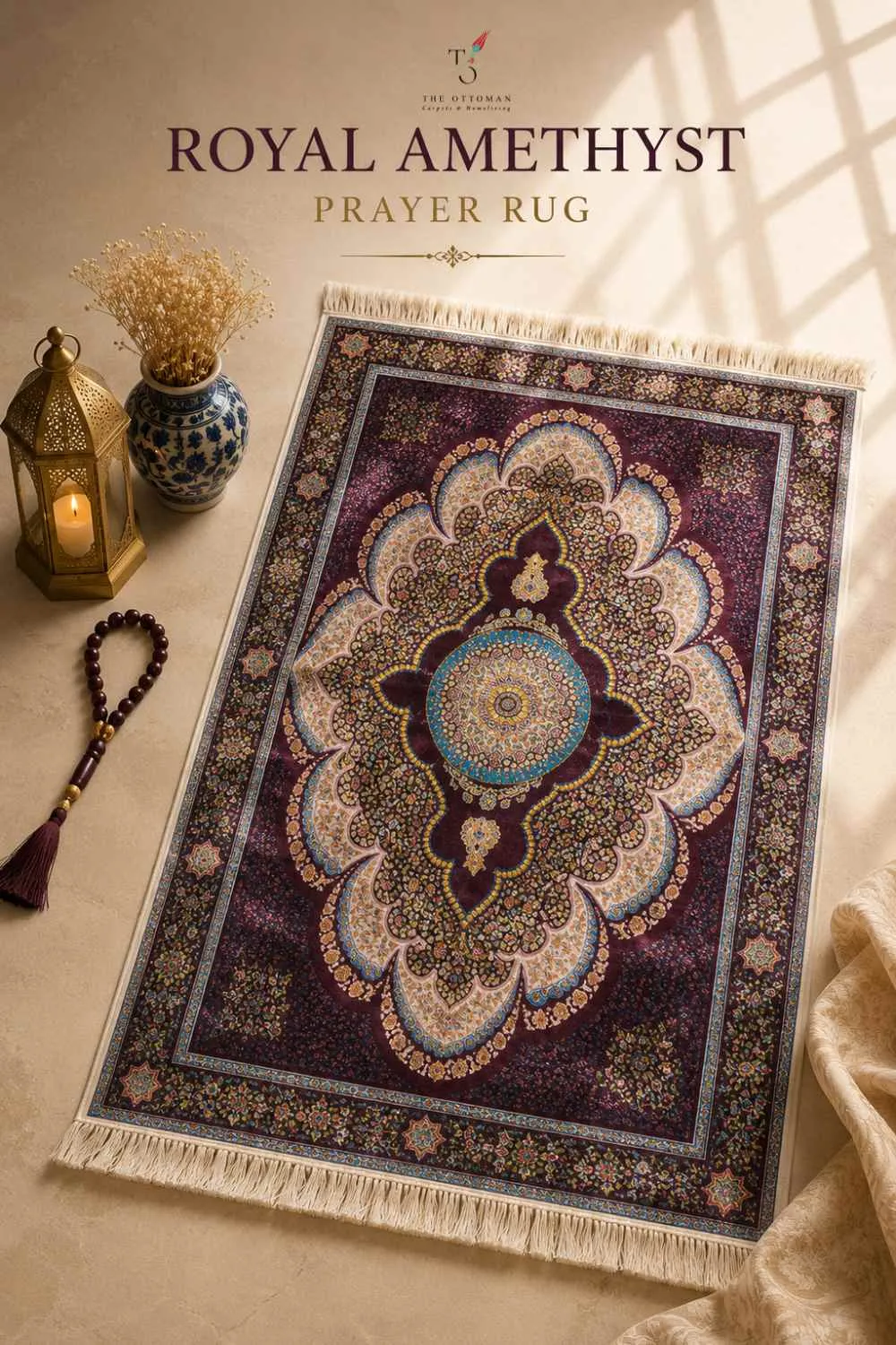 Royal Amethyst Prayer Rug